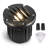 White Low Voltage Integrated LED Solid Brass Well Light Kit