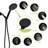 Handheld Shower In Matte Black, 7 Functions & 13" Package Depth 7-mode Plastic Stainless Steel Hose-118088691