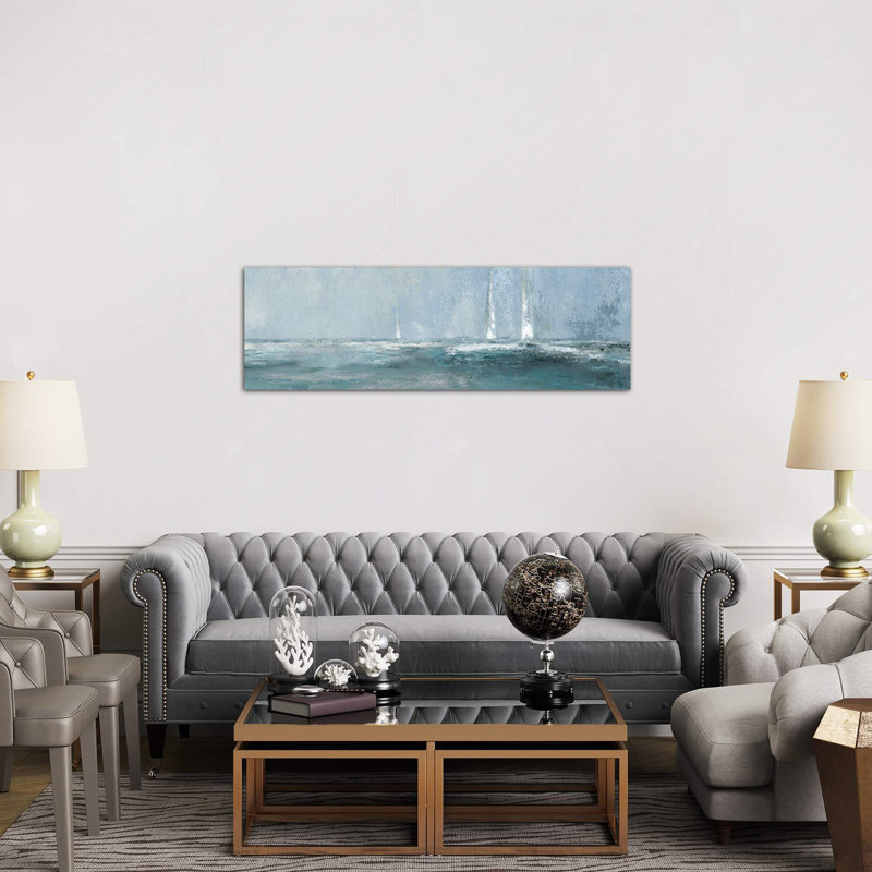 Headed Out by Carol Robinson - Wrapped Canvas Panoramic Painting, 152.4 cm H x 50.8 cm W x 1.91 cm D