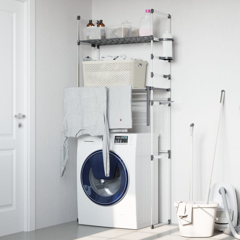 Aluminum Freestanding Over The Toilet Storage