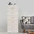 6-Tier PP Storage Cabinet, Rolling Storage Cabinet with Drawer-1616047140