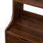 Table de chevet avec bibliothèque, table de chevet avec 2 tiroirs de rangement pour la chambre à coucher-1860434498