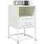 Andrietta 36cm W Steel Bedside Table-1828944310-1838851241