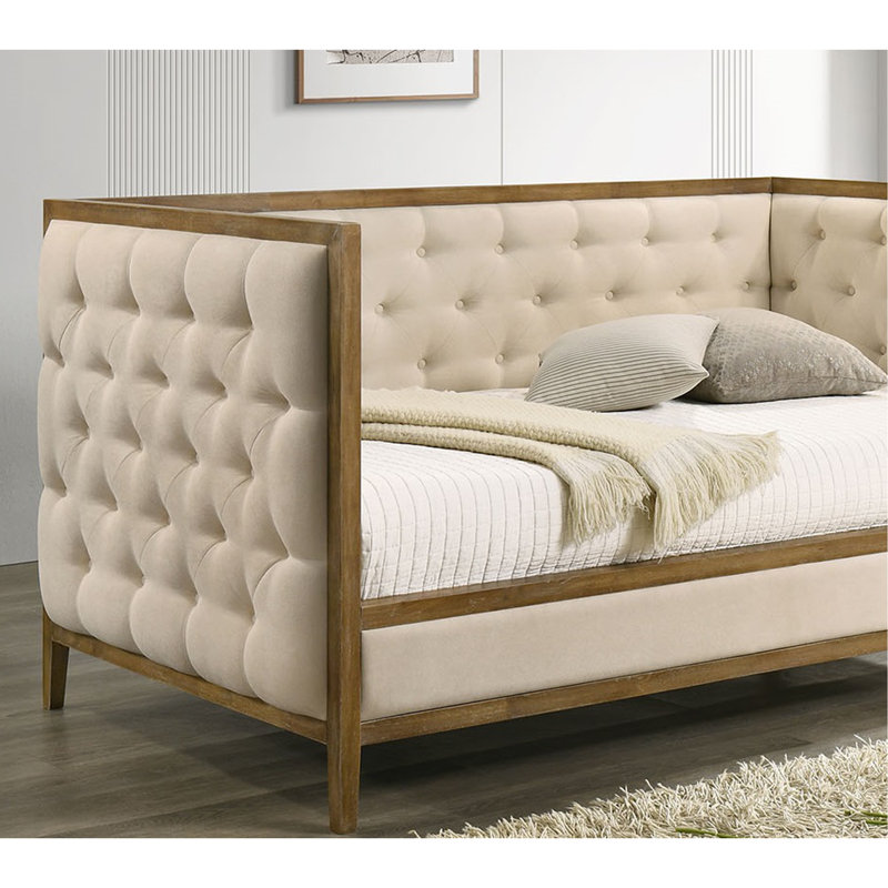 Lit de jour de style transitionnel pour lit de repos de style transitionnel 1Pc