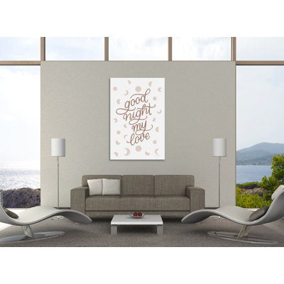 "Boho Nursery VI", toile tendue par Becky Thorns