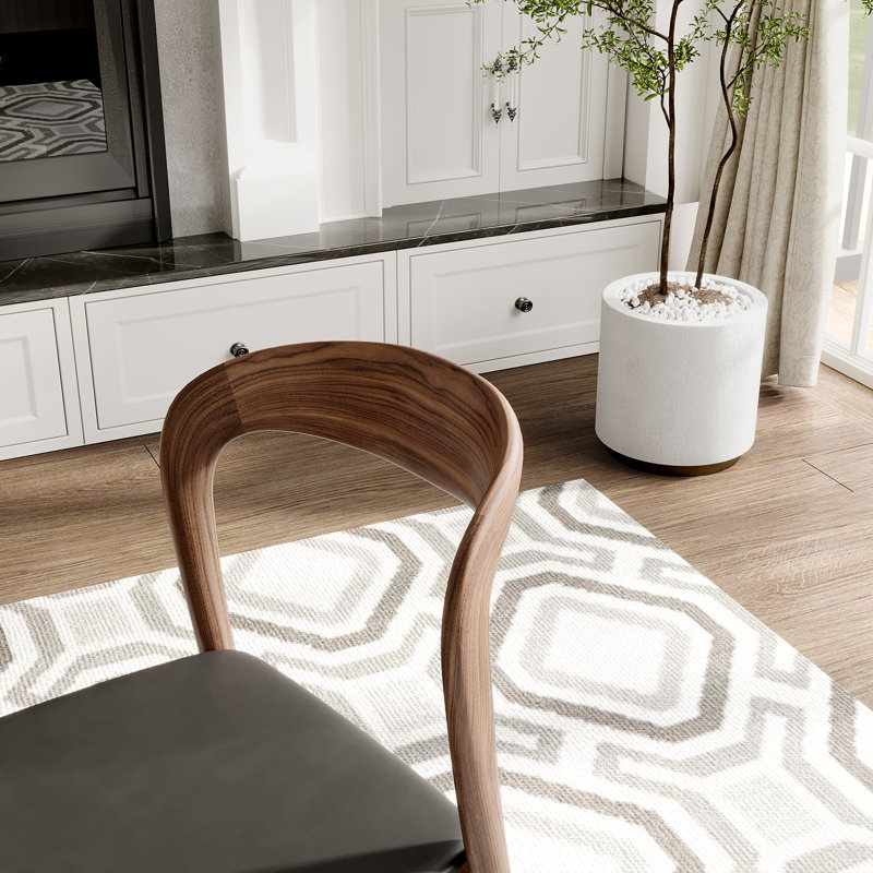  Ensemble de table de salle à manger Otelia, 5 Pieces: Table, 4 Chairs, 47.24"