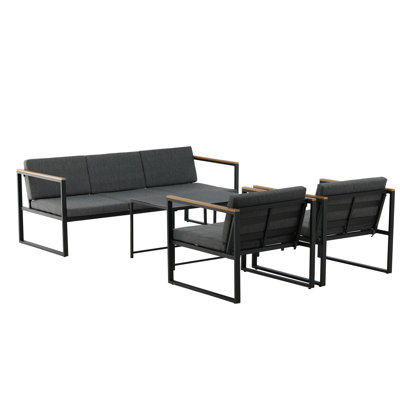 Eriska Metal 5 - Person Seating Group