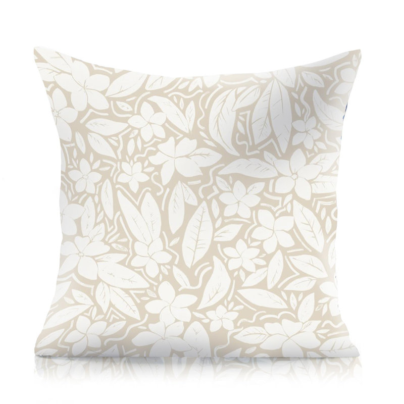 Indoor / Outdoor Cream Square Cushion