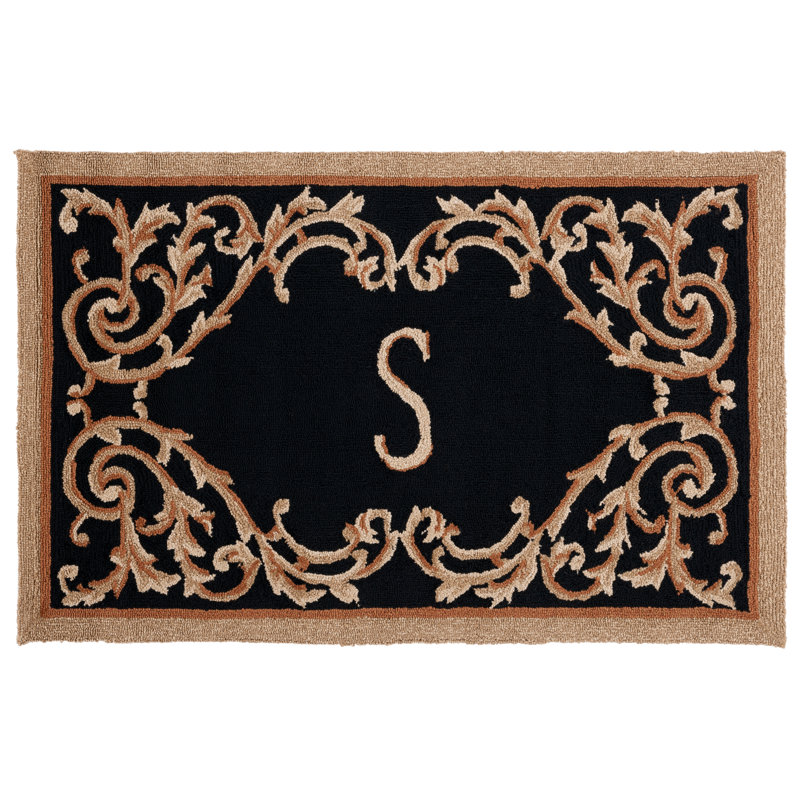 Amoya Personalizable Trellis Outdoor Doormat, 30" W x 48" L, S