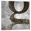 G-Silver Fading - Wrapped Canvas Print-49967617