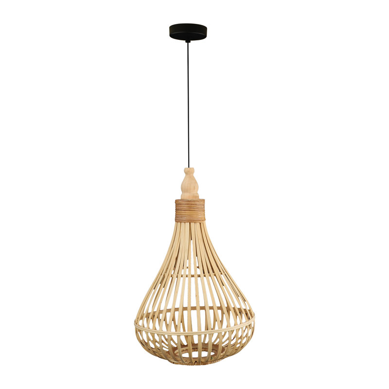 Ria 1 - Light Brown Single Pendant