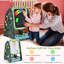 Parchure Zoomie Kids Adjustable Plastic Board Easel-1854850506