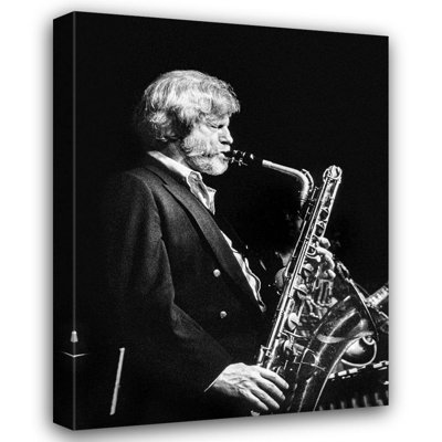 Lark Manor™ Gottlieb, William Gallery Wrapped Canvas Art Titled: Gerry Mulligan
