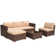 Eudy 5 - Person Outdoor Seating Group with Cushions