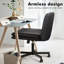 Chaise de bureau sans accoudoirs à roulettes Ebern Designs-1597842266