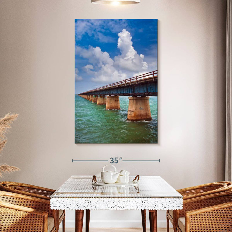 Lilie Old Seven Mile Bridge, H 51 po x l 34 po