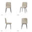 Aleshka 48.26cm H Tufted Velvet Upholstered Side Chair in Linen