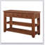 Console en bois de pin massif 48 po, table d'appoint moderne avec 3 tiroirs de rangement et 2 tablettes. Facile à assembler-619997118-619997116