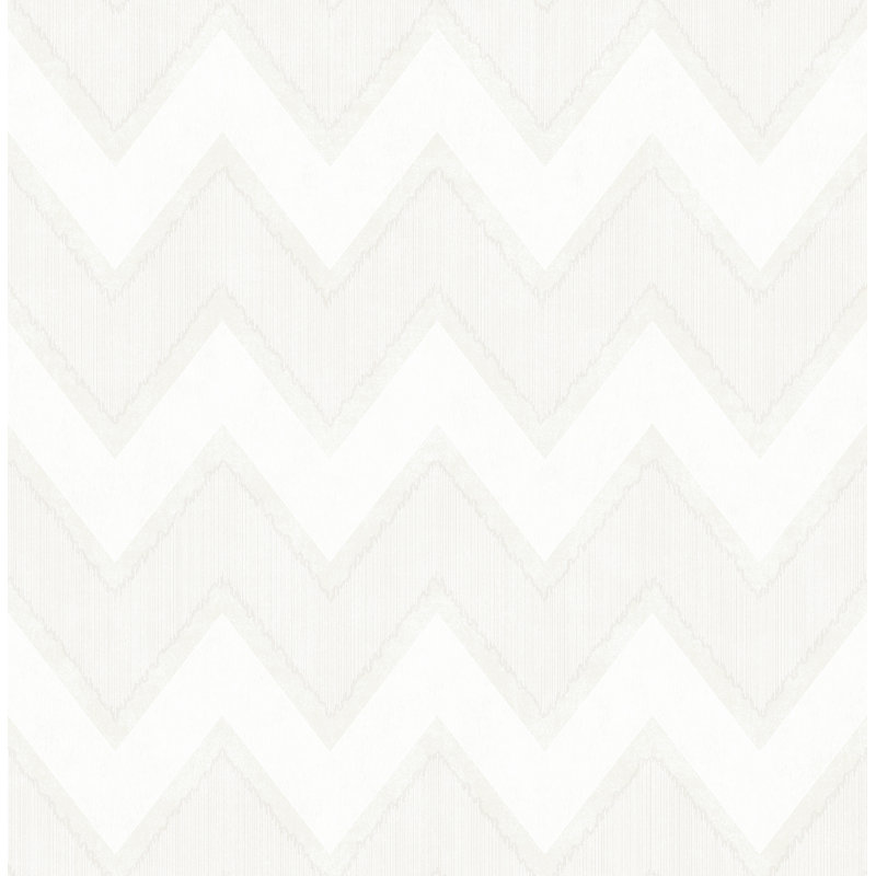 Sabrina 10m x 53cm Wallpaper Roll, White