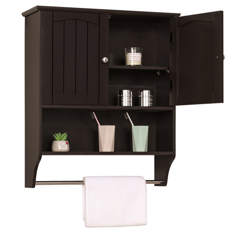 Romella Bathroom Cabinet, Brown