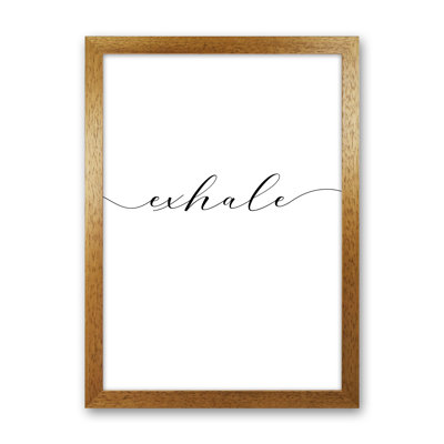 Inhale - Exhale 2/2 - Print