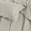 Ensemble de courtepointe à bords festonnés en coton délavé pour chambre de ferme-129754356-129754357