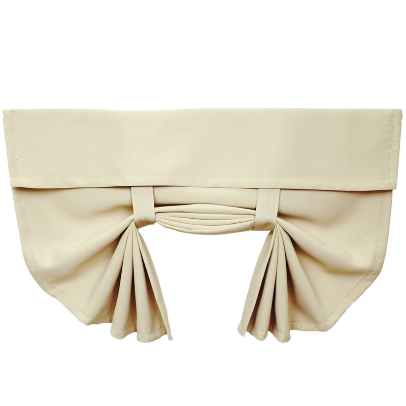 Panneau de rideau occultant en polyester Jaseir, Beige, L 26 po x L 66 po