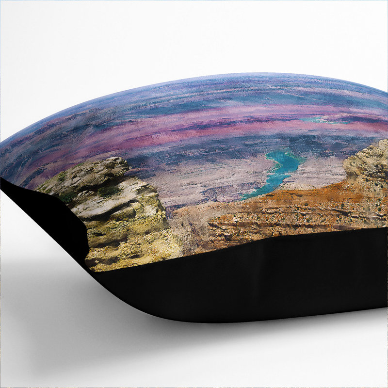 Square Cushion, 40cm H x 40cm W x 15cm D, Black