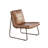 Sancia Faux Leather Side Chair - Brown-2050772568-2050772571