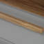Large Grey And Oak Chest Of Drawers