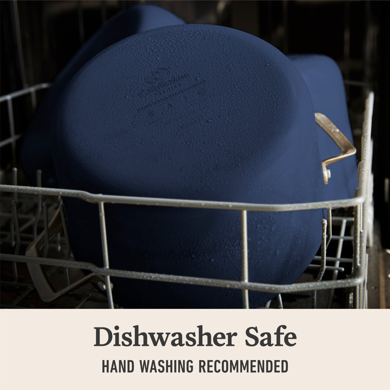 Calphalon  Premier Ceramic Nonstick 7-Qt. Dutch Oven with Lid, Midnight Blue