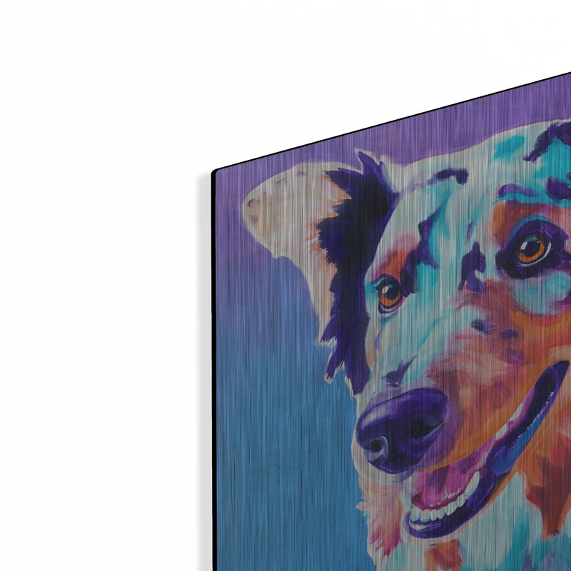 «Aussie - Pepper» par Dawg Painter, H 12 po x l 12 po