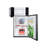 Summit Appliance 2.4 Cubic Feet Freestanding Mini Fridge with Microwave