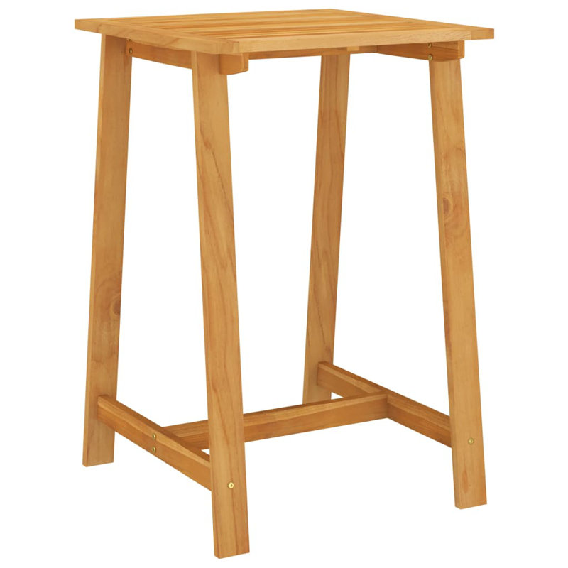 Behesh Wooden Bar Table, 27.6" W x 27.6" L x 40.9" H