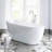 54'' x 29'' Freestanding Soaking Acrylic Bathtub