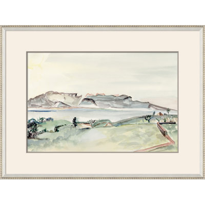 Watercolor Landscapes Framed Print