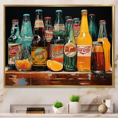 Pop 1950's Cocktail Emotion II sur toile