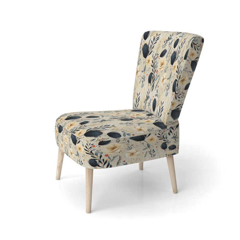 Chaise d'appoint rembourrée Nomadic Elegance