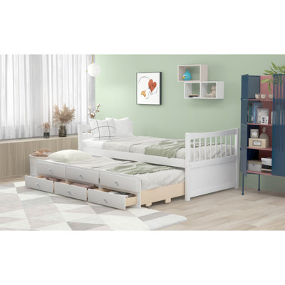 Lit de jour avec couchette et tiroirs Lp0000141kaa