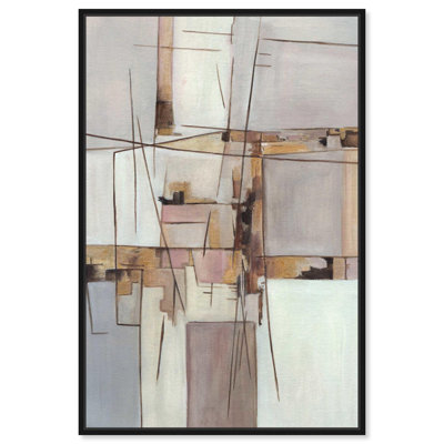 Art Remedy Midcentury, toile moderne, Pensées non dites II