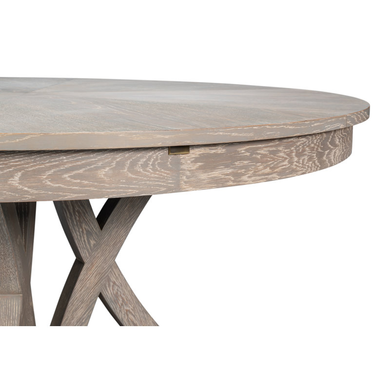 Casual Round Dining Table, 30"H x 66"L x 66"W, Moonskin