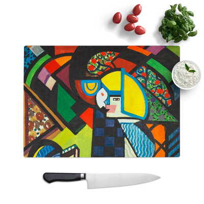Daughter in a Rocker by Henry Lyman Sayen Chopping Board