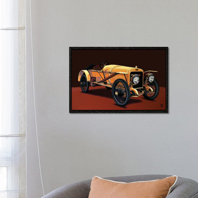 Hispano Suiza T15 Alfonso XIII 1912 by Paul Meijering - Floater Frame Print on Canvas