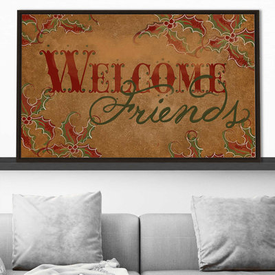 Welcome Friends (Horizontal) par By Jodi - impression