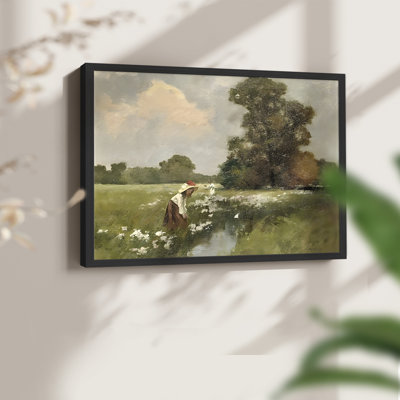 Paysages rétro-CCI-reproduction encadrée
