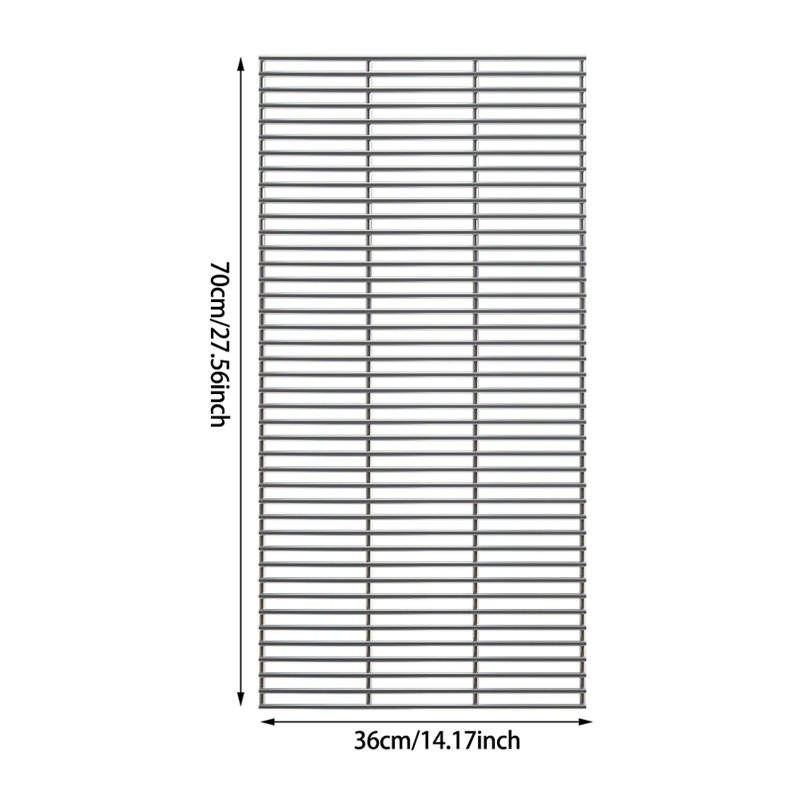 Stainless Steel Non-Stick Dishwasher Safe, 0.5cm H x 70cm W x 36cm D