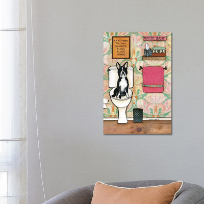 Flush Again 1 Piece Painting on Canvas