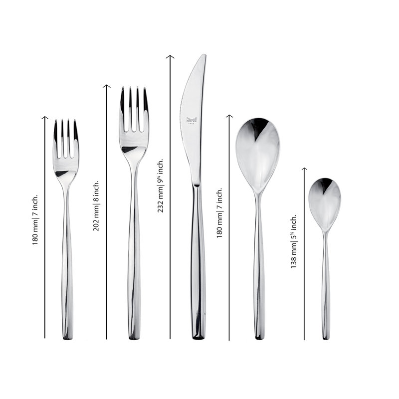 Stiria 20 - Piece Stainless Steel Flatware Set - Service for 4