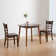 Jeremya Round Round Solid Wood Dining Table