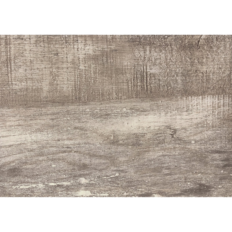 Console étroite pour chambre à coucher avec compartiment de rangement, finition taupe et métal noir, style contemporain, 108 cm (l) x 30,5 cm (p) x 82,5 cm (h), tiroir moderne, structure en métal stratifié.